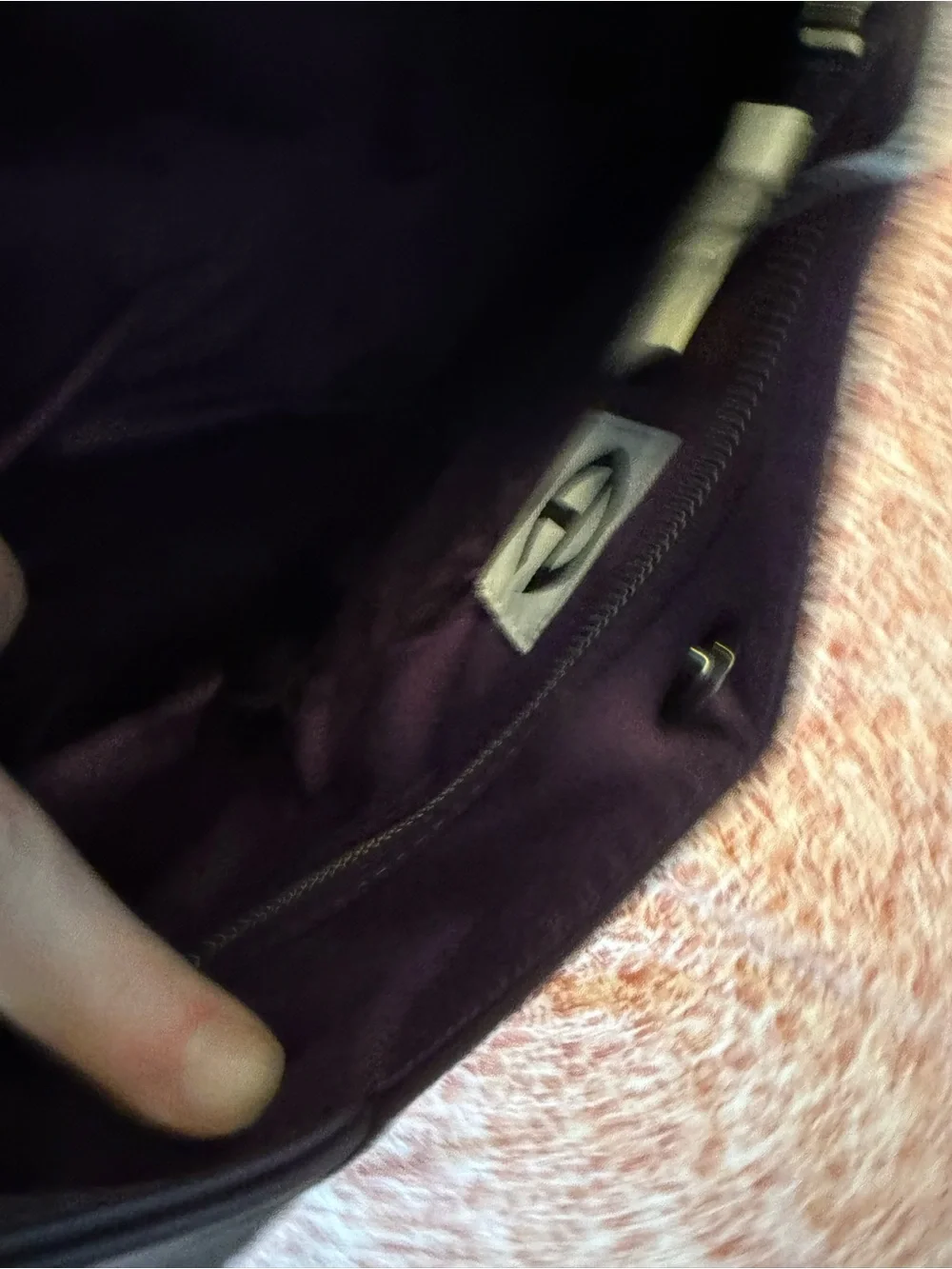 Telfar Medium Shopping Bag in eggplant